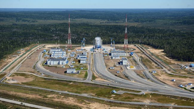 Строительство космодрома Восточный в Благовещенске