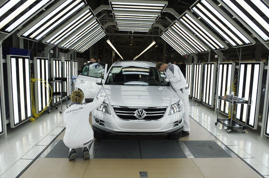 Производство полного цикла на заводе Volkswagen Group Rus в Калуге Производство полного цикла на заводе Volkswagen Group Rus в Калуге