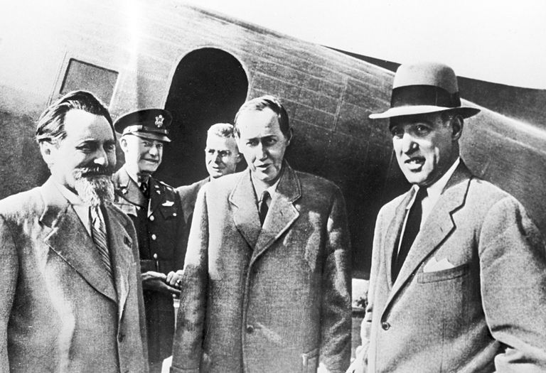 Прибытие в Москву личного представителя президента США Гарри Гопкинса. Июль 1941 года 