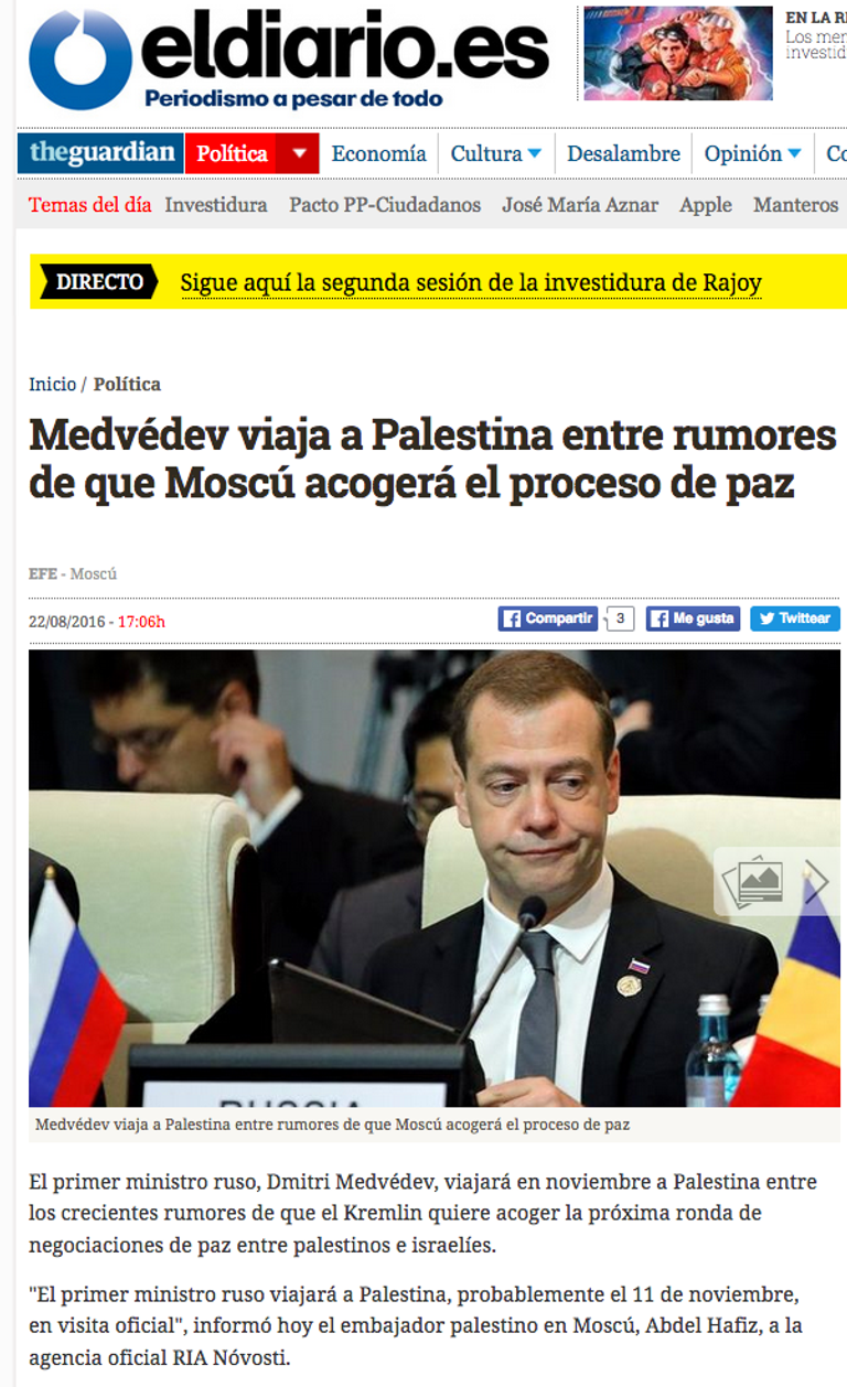 Фрагмент статьи на сайте испанского издания eldiario.es Фрагмент статьи на сайте испанского издания eldiario.es