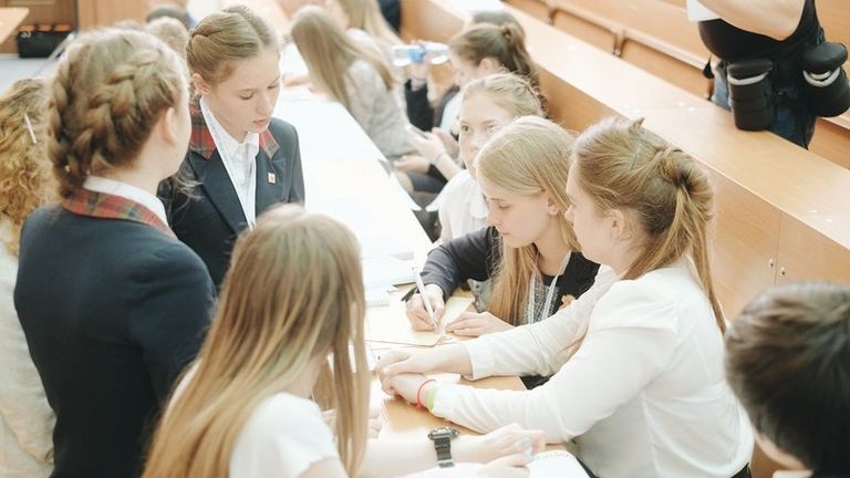 Съезд Российского движения школьников