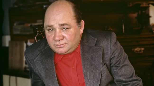 Народный артист СССР Евгений Леонов