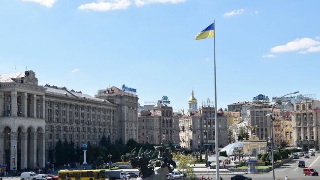 Площадь Независимости в Киеве. Архивное фото Площадь Независимости в Киеве. Архивное фото