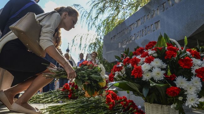 Акция памяти жертв теракта на Дубровке