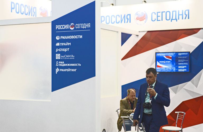Стенд МИА Россия Сегодня представлен на выставке современных образцов вооружения, военной и специальной техники на Международном военно-техническом форуме АРМИЯ-2016