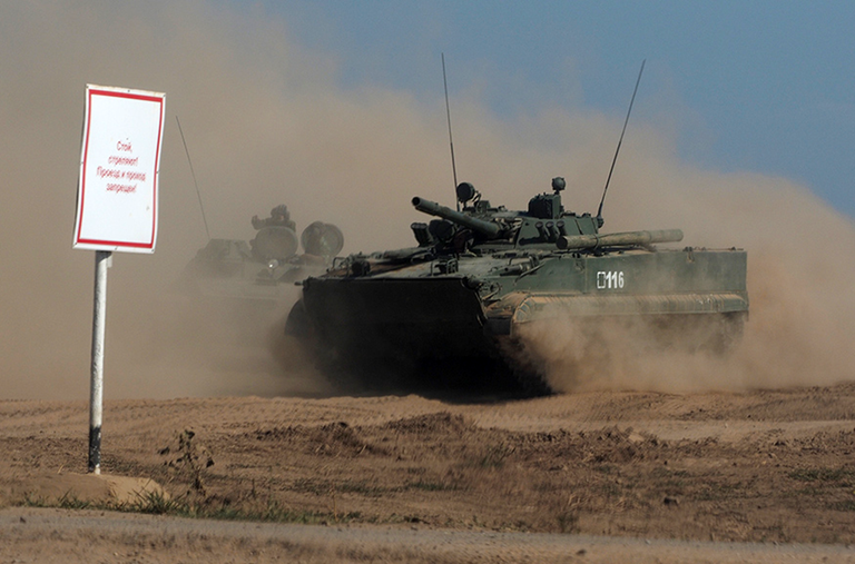 СКШУ Кавказ-2016 на полигоне Прудбой в Волгоградской области