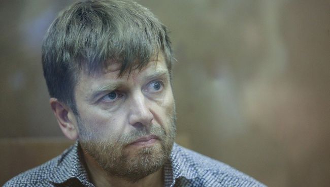 Гендиректор типографии Печатный экспресс на Алтуфьевском шоссе Сергей Москвин в Останкинском районном суде. 6 сентября 2016