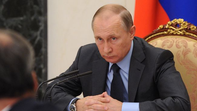 Президент РФ Владимир Путин проводит в Кремле совещание с членами правительства РФ. 7 сентября 2016 Президент РФ Владимир Путин проводит в Кремле совещание с членами правительства РФ. 7 сентября 2016