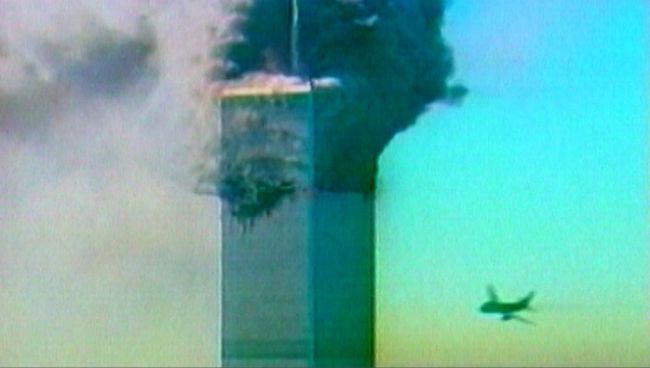 Террористический акт в Нью-Йорке 11 сентября 2001 года. Кадры из архива