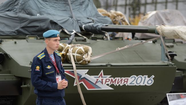 Боевая машина десанта на экспозиции Международного военно-технического форума АРМИЯ-2016 Боевая машина десанта на экспозиции Международного военно-технического форума АРМИЯ-2016