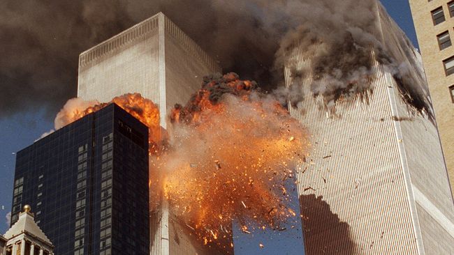 Во время теракта 11 сентября 2001 года в Нью-Йорке. Архивное фото Во время теракта 11 сентября 2001 года в Нью-Йорке. Архивное фото
