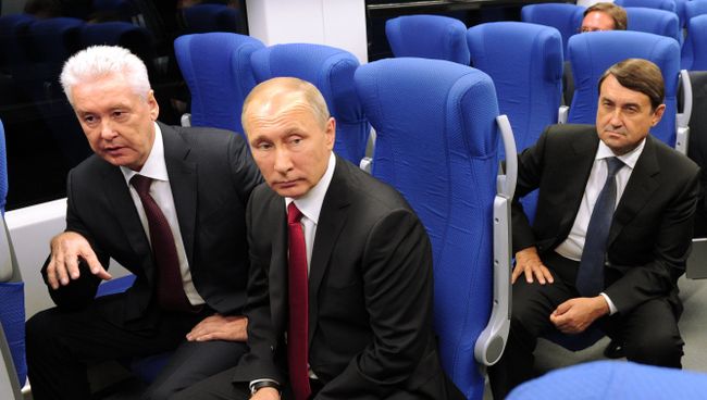 Президент РФ Владимир Путин принял участие в церемонии ввода в эксплуатацию транспортного МЦК в День города Москвы Президент РФ Владимир Путин принял участие в церемонии ввода в эксплуатацию транспортного МЦК в День города Москвы