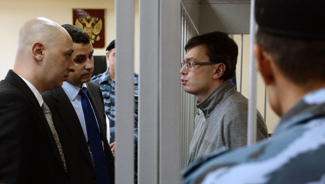 Первый заместитель руководителя Главного следственного управления СК РФ по городу Москве, генерал-майор юстиции Денис Никандров в Лефортовском суде Москвы Первый заместитель руководителя Главного следственного управления СК РФ по городу Москве, генерал-майор юстиции Денис Никандров в Лефортовском суде Москвы