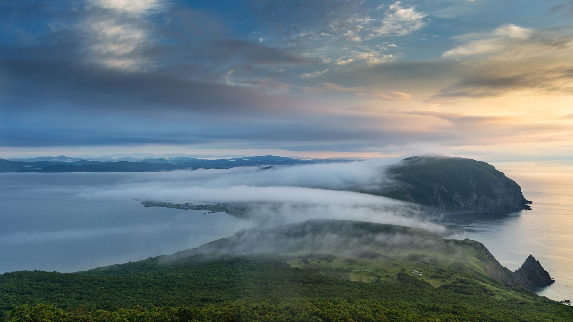 Залив Владимира в Приморском крае Залив Владимира в Приморском крае - РИА Новости, 1920, 05.07.2021