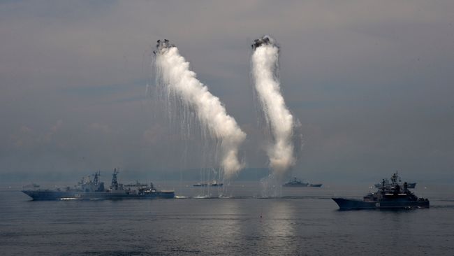 Корабли ВМФ России. Архивное фото Корабли ВМФ России. Архивное фото