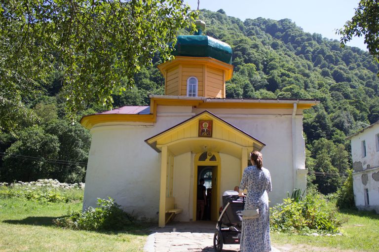Южный Зеленчукский храм, (IX—X век), ныне Ильинский