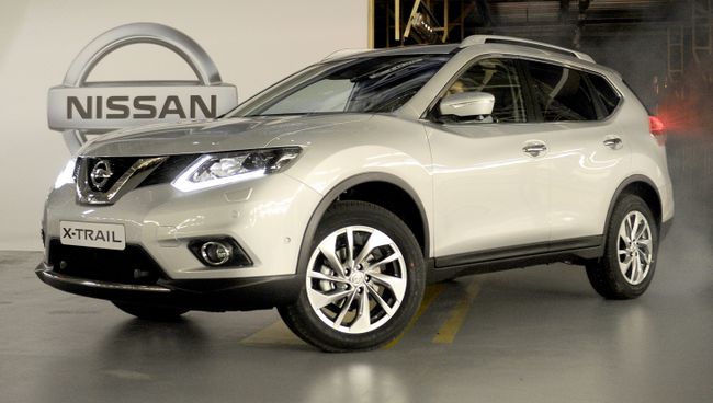 Автомобиль Nissan X-Trail. Архивное фото Автомобиль Nissan X-Trail. Архивное фото