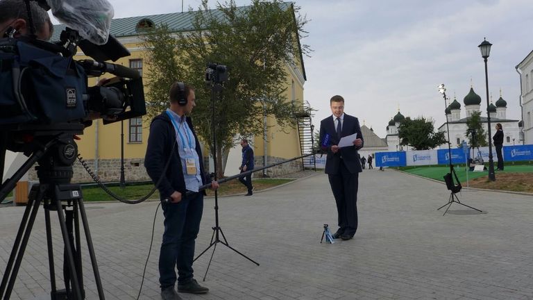 Павел Зарубин, политический обозреватель ВГТРК Павел Зарубин, политический обозреватель ВГТРК