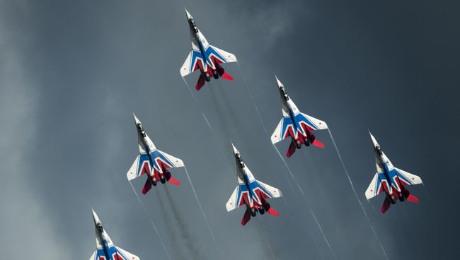Многоцелевые истребители МиГ-29. Архивное фото
