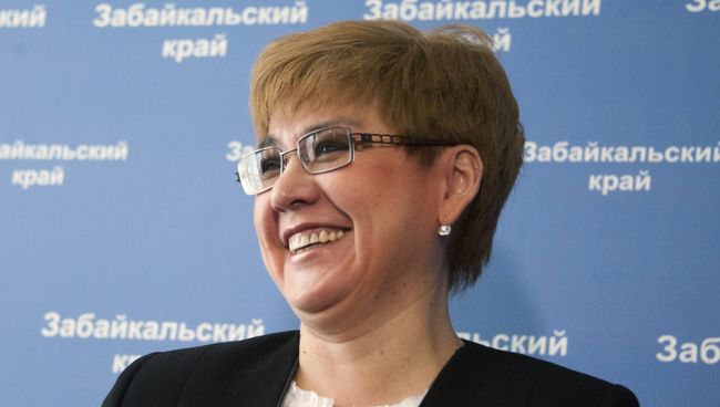 Исполняющая обязанности губернатора Забайкальского края Наталья Жданова