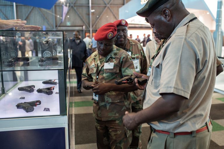 Открытие выставки Africa Aerospace and Defence 2016 в ЮАР