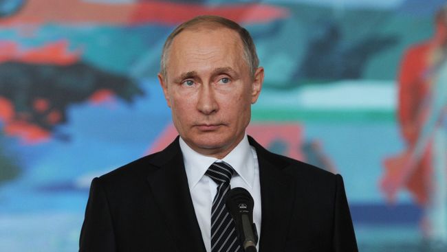 Рабочий визит президента РФ В. Путина в Киргизию. День второй