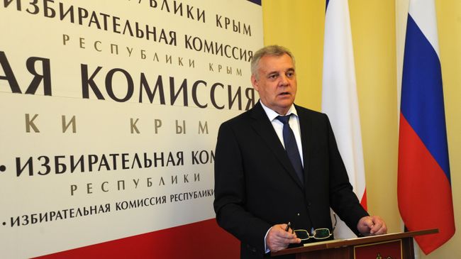 Председатель Центральной избирательной комиссии Крыма Михаил Малышев Председатель Центральной избирательной комиссии Крыма Михаил Малышев
