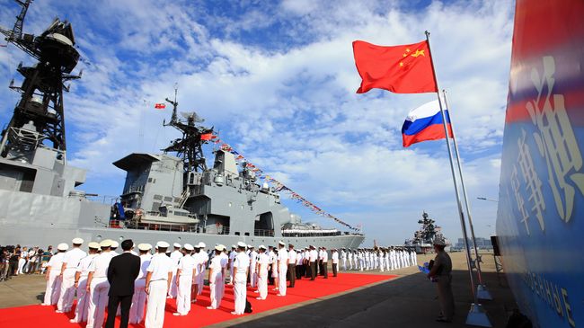 Российско-китайские учения Морское взаимодействие-2016 Российско-китайские учения Морское взаимодействие-2016