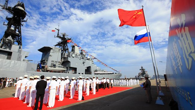 Российско-китайские учения Морское взаимодействие-2016 Российско-китайские учения Морское взаимодействие-2016