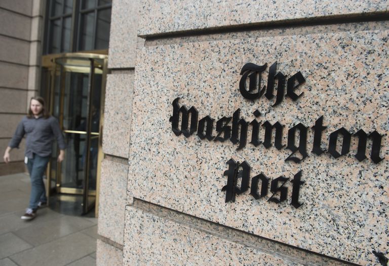 Центральный офис газеты The Washington Post в Вашингтоне, США