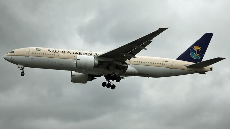 Самолет авиакомпании Saudi Arabian Airlines Самолет авиакомпании Saudi Arabian Airlines - РИА Новости, 1920, 21.04.2023