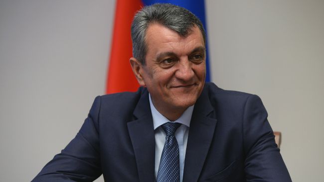 Полномочный представитель президента в СФО Сергей Меняйло. Архив