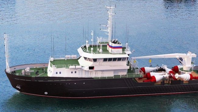 Гидрографическое судно нового поколения ВМФ. Архивное фото Гидрографическое судно нового поколения ВМФ. Архивное фото