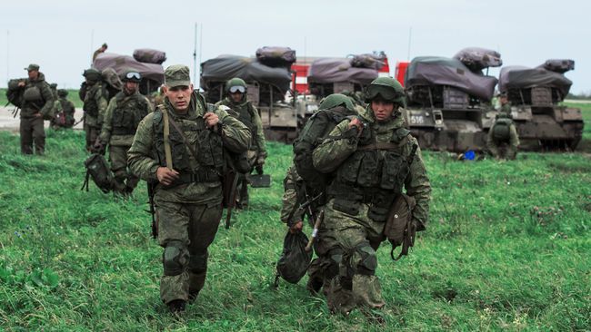 Военнослужащие ВДВ. Архивное фото