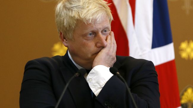 Министр иностранных дел Великобритании Борис Джонсон. Архивное фото Министр иностранных дел Великобритании Борис Джонсон. Архивное фото