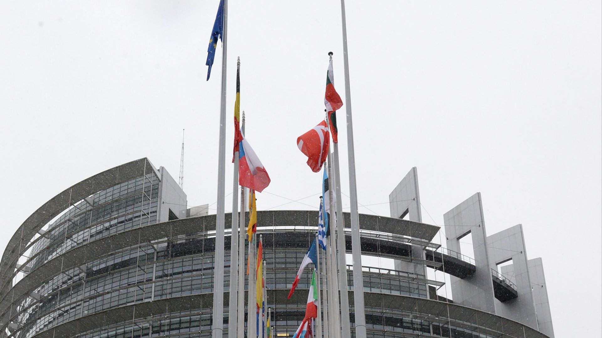 Здание Европарламента в Страсбурге Здание Европарламента в Страсбурге - РИА Новости, 1920, 22.06.2026