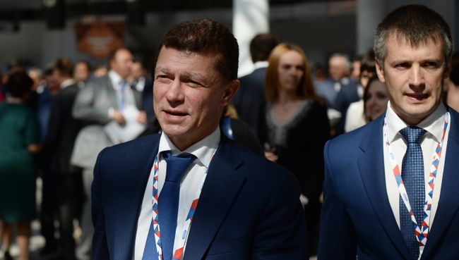 Министр труда и социальной защиты РФ Максим Топилин на международном инвестиционном форуме Сочи 2016