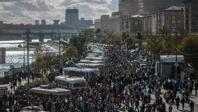 Праздник московского троллейбуса Праздник московского троллейбуса
