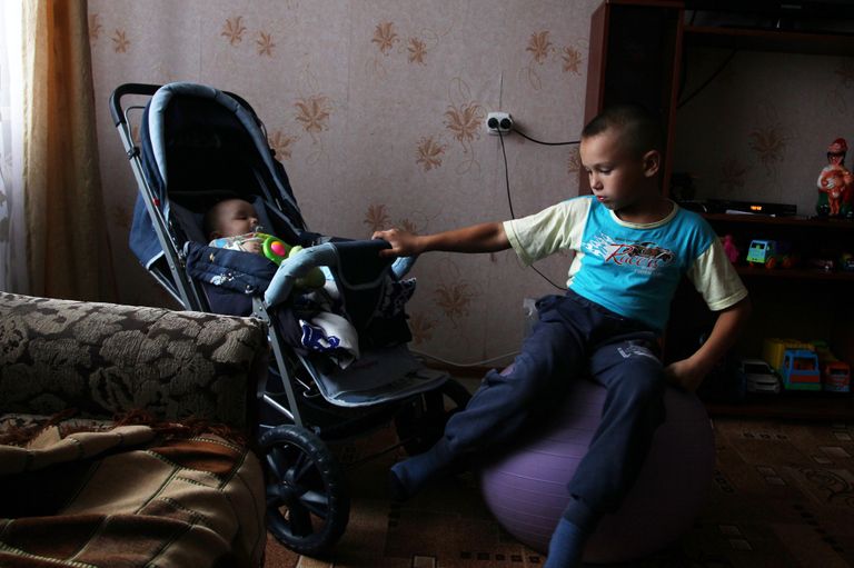 Восьмилетний Айнур 