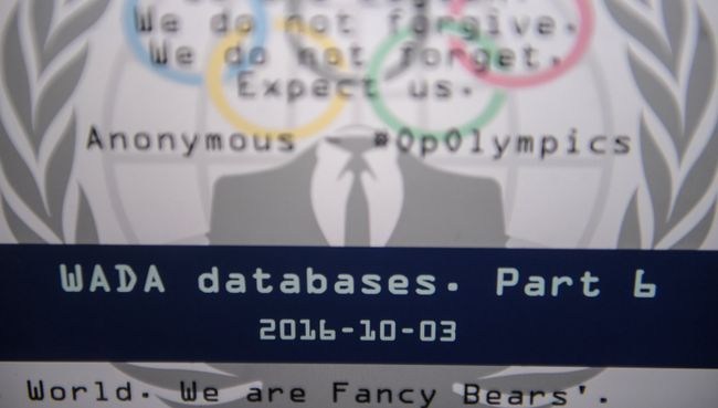 Сайт хакерской группы Fancy Bears, на котором опубликована шестая часть документов из базы данных WADA Сайт хакерской группы Fancy Bears, на котором опубликована шестая часть документов из базы данных WADA
