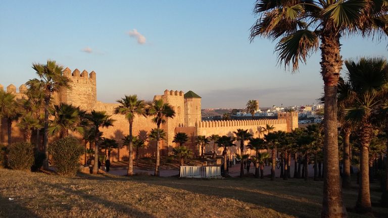 Марокко, Рабат, Крепость Касба Удайя Марокко, Рабат, Крепость Касба Удайя