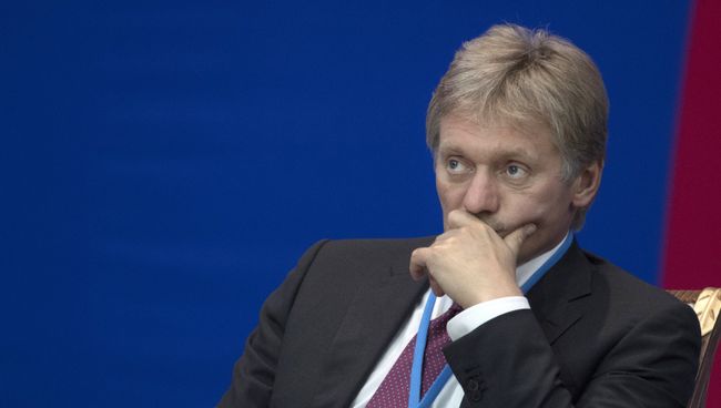 Пресс-секретарь президента РФ Дмитрий Песков. Архивное фото