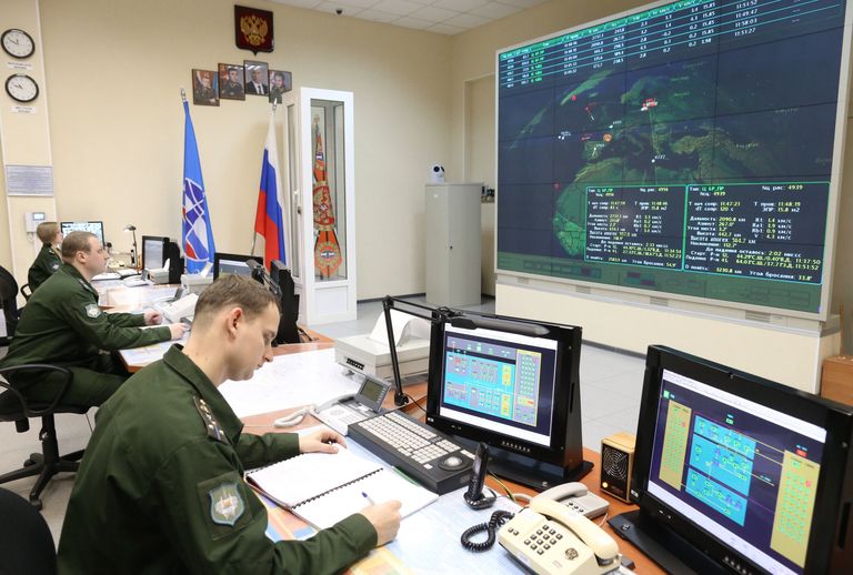 Командный пункт радиолокационной станции Воронеж в Калининградской области