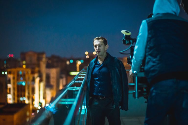 Константин Хабенский на съемках фильма Коллектор Константин Хабенский на съемках фильма Коллектор
