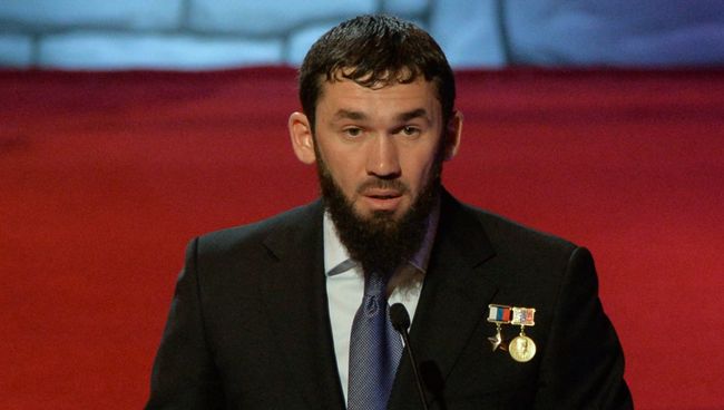 Избранный председателем парламента Чеченской Республики Магомед Даудов. Архивное фото