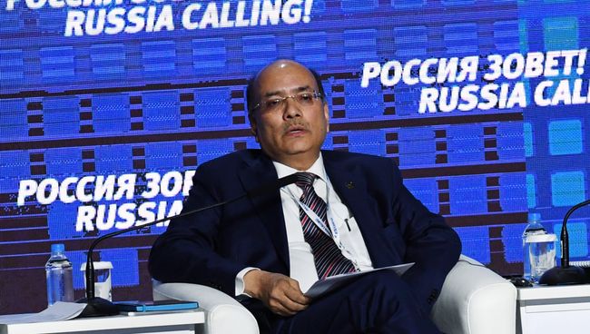 Генеральный директор ONGC International Нарендра Верма на ежегодном инвестиционном форуме ВТБ Капитал Россия зовет!.