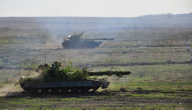 Тактические военные учения в ЛНР Тактические военные учения в ЛНР