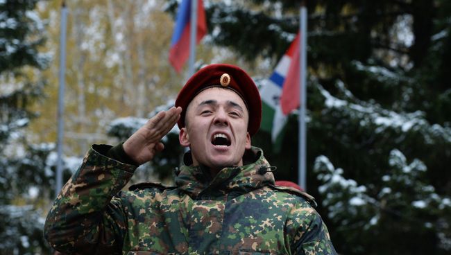 Военнослужащий Росгвардии. Архивное фото Военнослужащий Росгвардии. Архивное фото