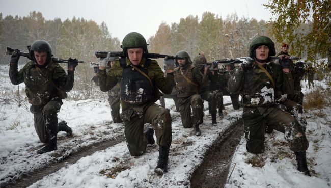 Военнослужащие Национальной гвардии РФ. Архивное фото Военнослужащие Национальной гвардии РФ. Архивное фото