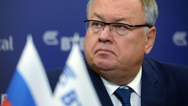 Президент, председатель правления Банка ВТБ Андрей Костин на ежегодном инвестиционном форуме ВТБ Капитал Россия зовет!. Архивное фото